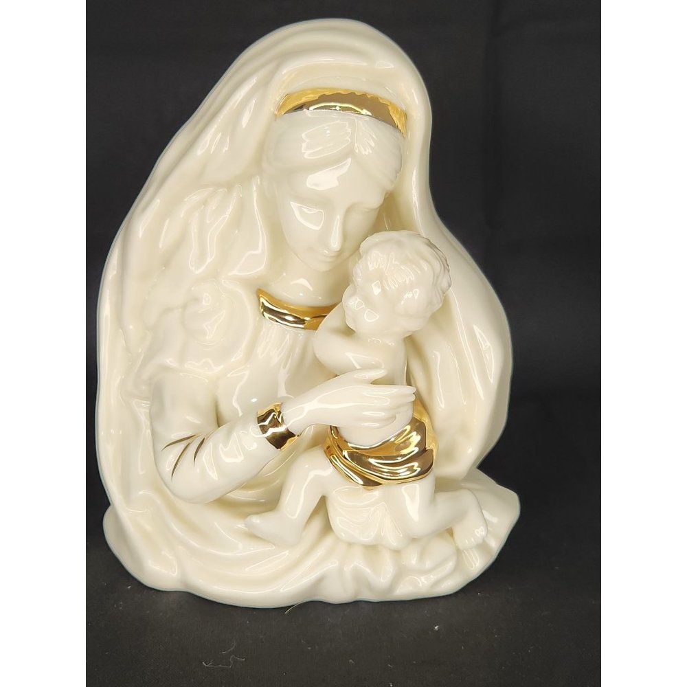 Lefton, Madonna and Child, Porcelain Figurine, 1997